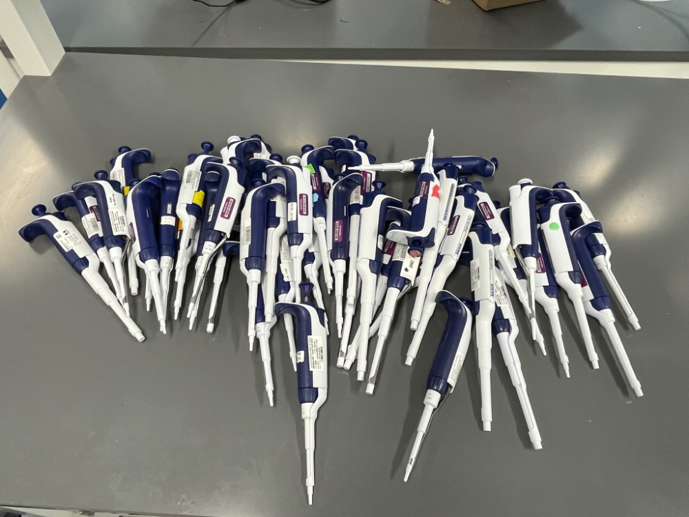 Image of Lot Of Rainin Pipet-Lite XLS Single Channel Pipettes